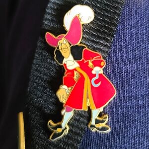 Captain Hook Enamel Pin